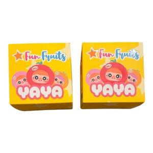 YAYA Fun Fruit Plush Pendant Series Blind BoX bundle NIB